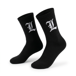 Factory Direct <strong>Athletic</strong> Designer <strong>Socks</strong> Moisture Wicking Sports Crew <strong>Socks</strong> Breathable Custom Logo <strong>Socks</strong> for Training Workout - Product Image 1