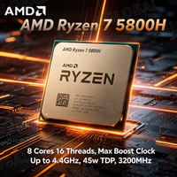 EGLOBAL Ryzen 7 5800H Mini PC Win 11 Pro 8-core 16-thread Radeon Vega 8 4K Dual Display Mini Desktop Computer