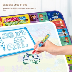 Lienzo de agua mágico supergrande para niños, rompecabezas educativo transfronterizo, pintura de agua transparente, juguete de dibujo de grafiti repetido - Product Image 4