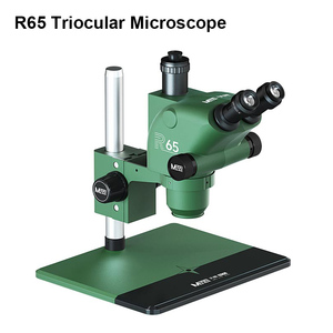 Maant R65 triocular <span class=keywords><strong>Stereo</strong></span> kính hiển vi 6.5-65x HD Zoom có thể điều chỉnh cho lĩnh vực siêu lớn của xem quan sát sửa chữa kính hiển vi - Product Image 2