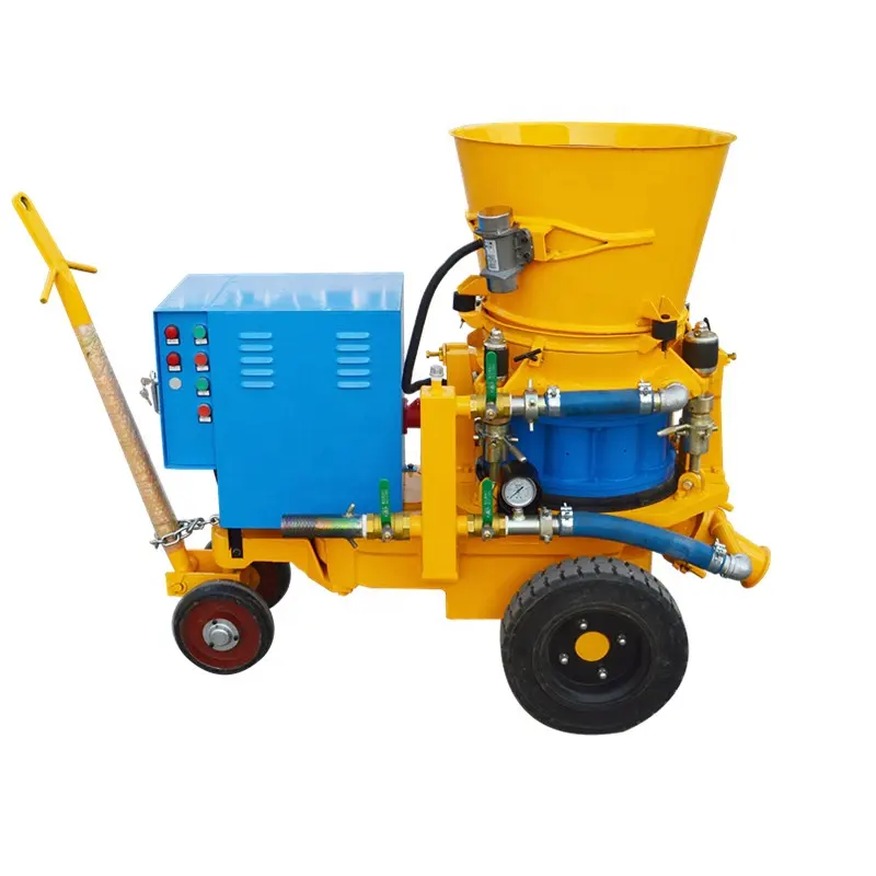 5m3/h Dry Rotor Spray Refractory Gunite Machine For Blast Furnace