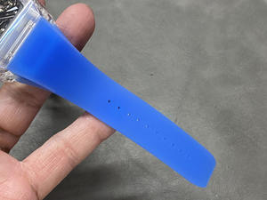 นาฬิกาข้อมือผู้ชายสุดหรู ระบบตูร์บิญอง ETA ออโตเมติก พร้อมฟังก์ชั่นปลุก ดีไซน์อนาล็อก สไตล์ฮิปฮอป สายยางขนาด 18 มม. ตัวเรือนสแตนเลส กระจกแซฟไฟร์ - Product Image 4