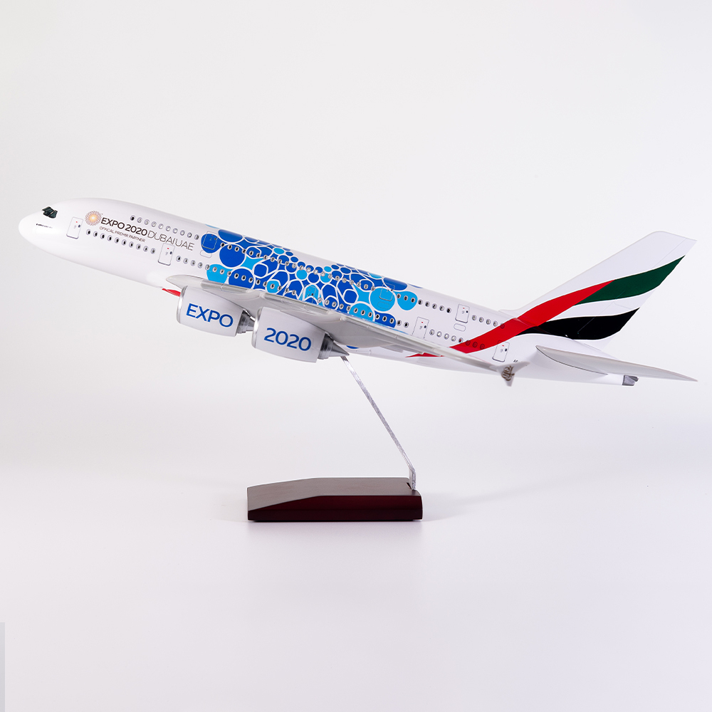 Static Display Airbus A380 Model - Emirates Airlines EXPO 2020