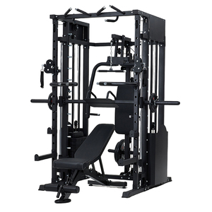 Equipo Multifuncional <span class=keywords><strong>Todo</strong></span> <span class=keywords><strong>en</strong></span> <span class=keywords><strong>Uno</strong></span> para Gimnasio, Máquina Smith con Cable, Power Rack y Prensa de Piernas para el Hogar - Product Image 5