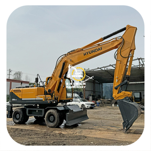 ภาพวาดต้นฉบับของรถขุด HYUNDAI R210W-9 รุ่นปี 2021 น้ำหนัก 21 ตัน ความจุบุ้งกี๋ 0.92 ลูกบาศก์เมตร จัดส่งฟรี รถขุดล้อยาง 210W 150W - Product Image 1
