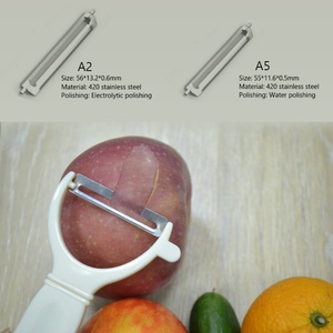 Pièces de machines de transformation alimentaire, lame de pelage en acier inoxydable de haute qualité - Product Image 5