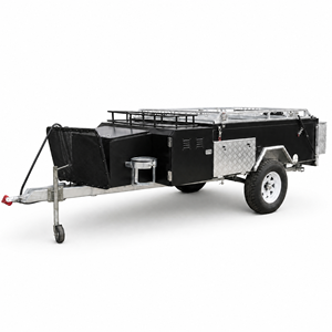 Remolque <span class=keywords><strong>de</strong></span> Camping Todoterreno 4x4 con Piso Rígido Plegable Trasero Tipo Lágrima - Product Image 1