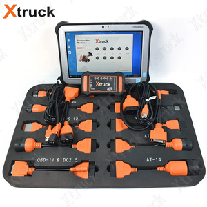 Kit de Diagnóstico Multimarca XTruck Y009 <span class=keywords><strong>HDD</strong></span> para Diagnóstico de Camiones Pesados + Tableta Fz G1 - Product Image 4