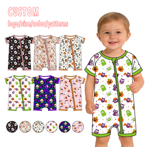 Özel Yüksek Kaliteli Yeni 2 Parçalı Salon Takımı Kısa İlkbahar Yaz Bambu Bebek Pijama Takımı Bambu Bebek Kıyafetleri - Product Image 1