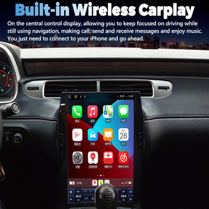 วิทยุติดรถยนต์ขนาด 14.5 นิ้ว รองรับ Carplay สำหรับ Chevrolet Camaro ปี 2010-2015 เครื่องเล่นวิดีโอสเตอริโอในรถยนต์ ระบบ Android หน้าจอสัมผัส พร้อมระบบนำทาง GPS และ 4G - Product Image 2