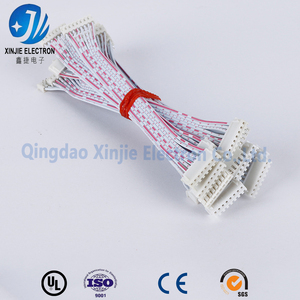 Dây cáp dẹt tùy chỉnh đạt chứng nhận UL, bộ dây nối 8 chân màu trắng dùng cho điều khiển công nghiệp và thiết bị gia dụng - Product Image 1