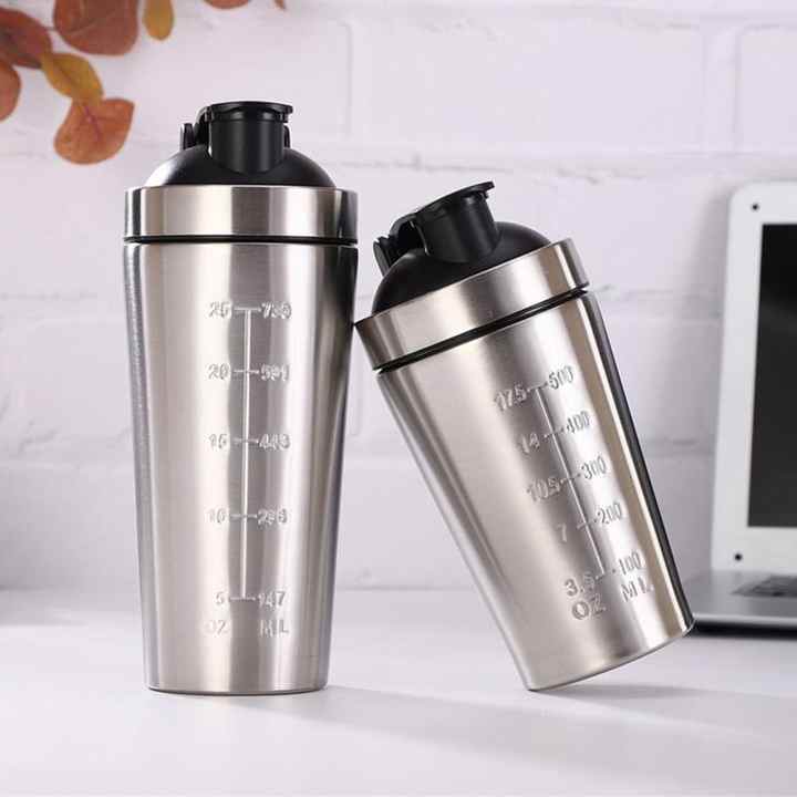 TEDI OEM/ODM Bouteille Borraccia Metall-Trainingspulver kleiner Vakuumbecher Edelstahl Wassersport Fitnessstudio Sport Protein-Shaker Flasche