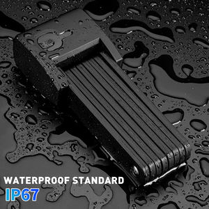 टलॉक बल ऐप एंटी-कटिंग बाइक फिंगरप्रिंट लॉक भारी शुल्क इलेक्ट्रॉनिक मोटरसाइकिल लॉक कुंजी डिजिटल बाइक लॉक - Product Image 1