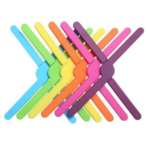 X-shaped Eco-Friendly Heat-Resistant <b>Silicone</b> Collapsible Modern Stocked Table <b>Mats</b> Pads Non-Slip Home Kitchen Bowl Pan Pot - Product Image 3