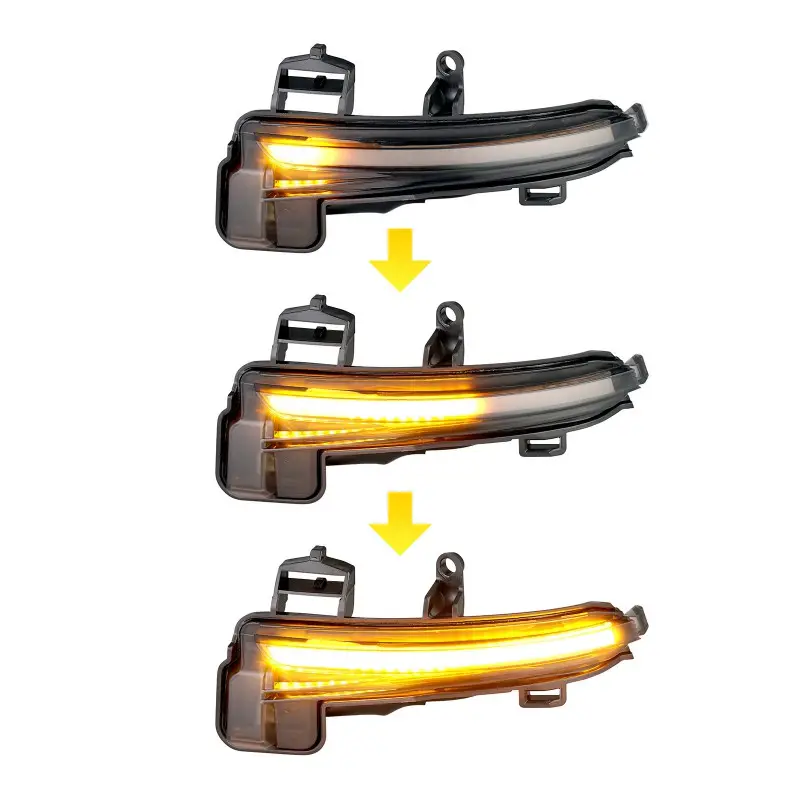 एडीटी गतिशील स्टीयरिंग संकेत सूचक फ्लैश अनुक्रमिक दर्पण पीछे देखने दर्पण का संकेत का नेतृत्व किया