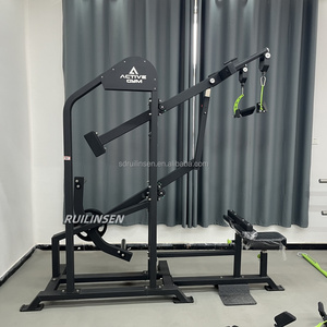 Máquina de Polea Alta Profesional RLS Fitness para Gimnasio de Uso Comercial con Trayectoria de Movimiento Cinemática y Asiento Ajustable - Product Image 3