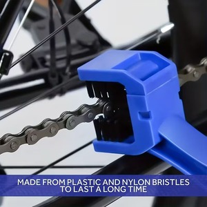 Limpiador de Cadena de Bicicleta Portátil, Cepillo para Limpiar Cadena de Motocicleta y Bicicleta de Carretera, Kit de Herramientas para Limpieza de Bicicleta, Mantenimiento de Cadena de Ciclismo - Product Image 6
