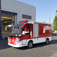 Mini camion-citerne électrique neuf à moteur diesel avec pompe à eau de 1600 L pour utilisation dans les parcs, les campus et les usines