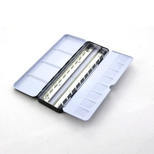 Boîte de Peinture à <span class=keywords><strong>l</strong></span>'aquarelle 12/24/36 Couleurs Poche Boîte avec Anneau En Métal et porte-balais, parfait pour <span class=keywords><strong>l</strong></span>'artiste et Ét - Product Image 4