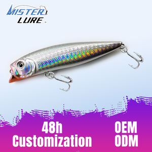 MISTER LURE 90mm 12.2g Tatlı Su Kalem Tipi Popper Yem 3D Balık Gözlü Sert Balıkçılık Yemleri Popper Yem - Product Image 1