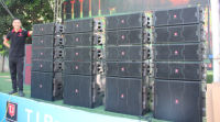 T.I Audio LA-25 double 5 pouces line array actif professionnel audio équipement de son amplificateurs haut-parleur ensemble de haut-parleurs dj