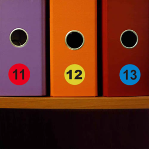 Etiquetas Adhesivas Redondas Coloridas de PVC/Vinilo/Papel, Resistentes al Agua, para Hogar, Oficina, Regalos y Manualidades, Venta al Por Mayor - Product Image 4