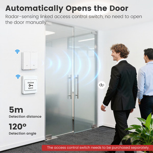 Interruptor de Luz Inteligente com Radar de Botão Montado na Parede, Habilitado para WiFi, Economia de Energia, Controle por Voz, Fio Único (Live/Neutro) 10A 240V - Product Image 4