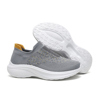 Chaussures de sport et de course décontractées unisexes transfrontalières en cuir véritable et maille, grande taille, à enfiler, pour le sport et l'extérieur