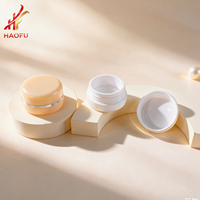Pot en plastique vide de 10/20g avec bouchon à vis pour gel de construction OEM/ODM, flacon cosmétique rond – Vente chaude