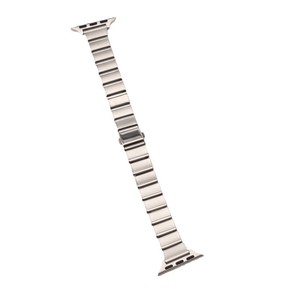 Bracelet élégant féminin mince en métal doré pour Apple Bracelet à chaîne réglable pour femmes Bracelet de montre intelligente habillé pour <span class=keywords><strong>IWatch</strong></span> - Product Image 3