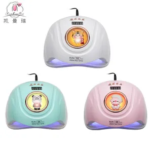 2023 Newest Wholesale Hot Sale New Factory Supply SUN S8 Pro 268w Cartoon Style Gel Polish UV Led Nail Lamp Cute Nail Dryer