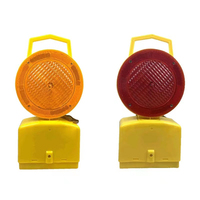 Cône de signalisation routière à LED, clignotant jaune, lumière d'avertissement de circulation