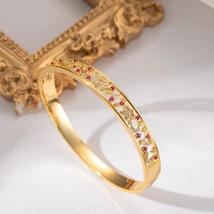 <span class=keywords><strong>Pulsera</strong></span> Superventas 2026 con Dos Hileras <span class=keywords><strong>de</strong></span> Diamantes y Diseño <span class=keywords><strong>de</strong></span> Cielo Estrellado, Bañada en Oro <span class=keywords><strong>de</strong></span> 18K para Mujer, Ideal para Fiestas - Product Image 5