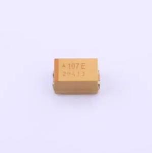 TAJE107M025RNJ ตัวเก็บประจุแทนทาลัมแท้ 10uF CAP TANT 100UF 20% 25V 2917 - Product Image 1