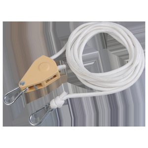 Tendedero de Exterior Xinda de 5-15m, Reforzado y Resistente al Viento, con Bloqueo de Polea para Secar Mantas, Ideal para Viajes, Hoteles y Dormitorios - Product Image 2