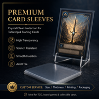 Film de protection transparent pour cartes de visite en PP, imperméable et anti-rayures, vente en gros, offre spéciale
