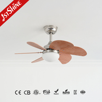 Ventilateur de plafond intelligent avec lumière, design moderne, fiable, de qualité supérieure, commandé à distance, vente directe d'usine, 1stshine