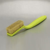Brosse d'escalade Sunrise & Richu OEM en bois de bambou et poils de sanglier, 18 cm, pour usage intérieur et extérieur