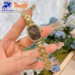 Reloj de Cuarzo de Moda para Mujer BVGRI, Elegante Reloj de Negocios de Acero Inoxidable con Hebilla de Mariposa Exquisita, Simple y Estilizado - Product Image 1