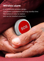Bouton d'alarme SOS HEYI 2026, système de sécurité intelligent pour la maison, pour patients, personnes âgées, enfants, avec alerte d'urgence GSM