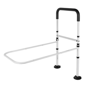 Barandilla de Cama Ajustable KS, Altura Ajustable, Antideslizante, Ayuda para Levantarse en Interiores para Personas Mayores, Barandilla de Seguridad de 30 cm de Protección - Product Image 1