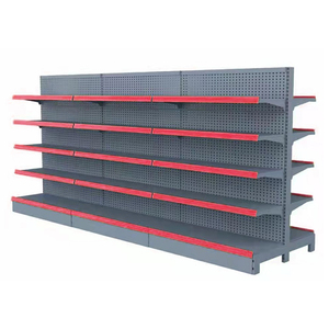 ค้าปลีกชั้นวางอุปกรณ์ชั้นวางชั้นวางของเรือแจวโลหะแสดงร้านขายของชำที่ใช้ช้อปปิ้งซูเปอร์มาร์เก็ตชั้นวาง - Product Image 1