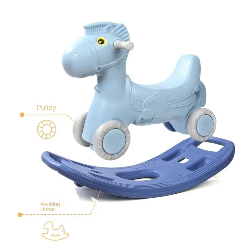 Di alta qualità 2 In 1 Scooter multifunzione per bambini auto a dondolo cavallo per bambini bambino regalo di compleanno bambino cavallo a dondolo giocattoli per bambini