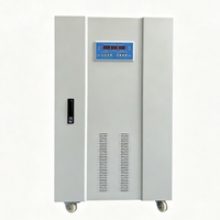 Stabilisateur de tension triphasé AC en cuivre 380V 100kVA, régulateur de tension automatique personnalisable, usage industriel, affichage LED
