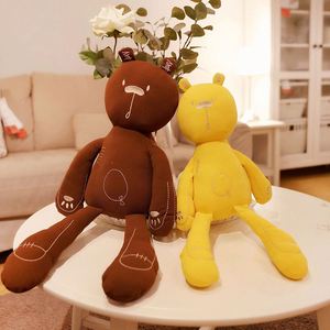 Bé an toàn dễ thương Comforter đồ chơi Muslin mềm gấu nhồi bông âu yếm Teddy với Thêu Miệng mắt mũi giá rẻ chất lượng tốt - Product Image 6