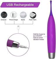 10-Frequenz Vibrierender Massagestab für Frauen G-Punkt Masturbation Vibrator Orgasmus Elektrischer Stift Klitoris-Stimulation Vibrator Sextoy
