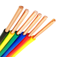 WANBANG ZC-BV 1,5mm 2,5mm 4mm 6mm 10mm Flammhemmendes PVC-Isoliertes Massives Einadriges Sauerstofffreies Kupferkabel IP68 Zertifiziert