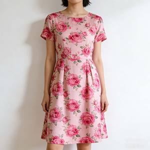 Nueva Llegada, Tela de Algodón Ligera Tejida con Diseños Florales de Liberty London, Impresión Digital Personalizada, Algodón Orgánico Peinado Tana Lawn para Prendas - Product Image 5