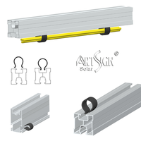 Clip de fixation pour câble de panneau solaire Art Sign – Vente chaude – Accessoires pour panneaux solaires en acier inoxydable – Clips de câble PV solaire – Fabricant OEM