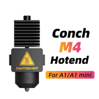 Trianglelab & Phaetus A1/A1 Mini conque M4 Hotend 0.2/0.4/0.6/0.8mm Afneembare Endcoat buse nouveau pour imprimante Bambu Lab A1/A1mini